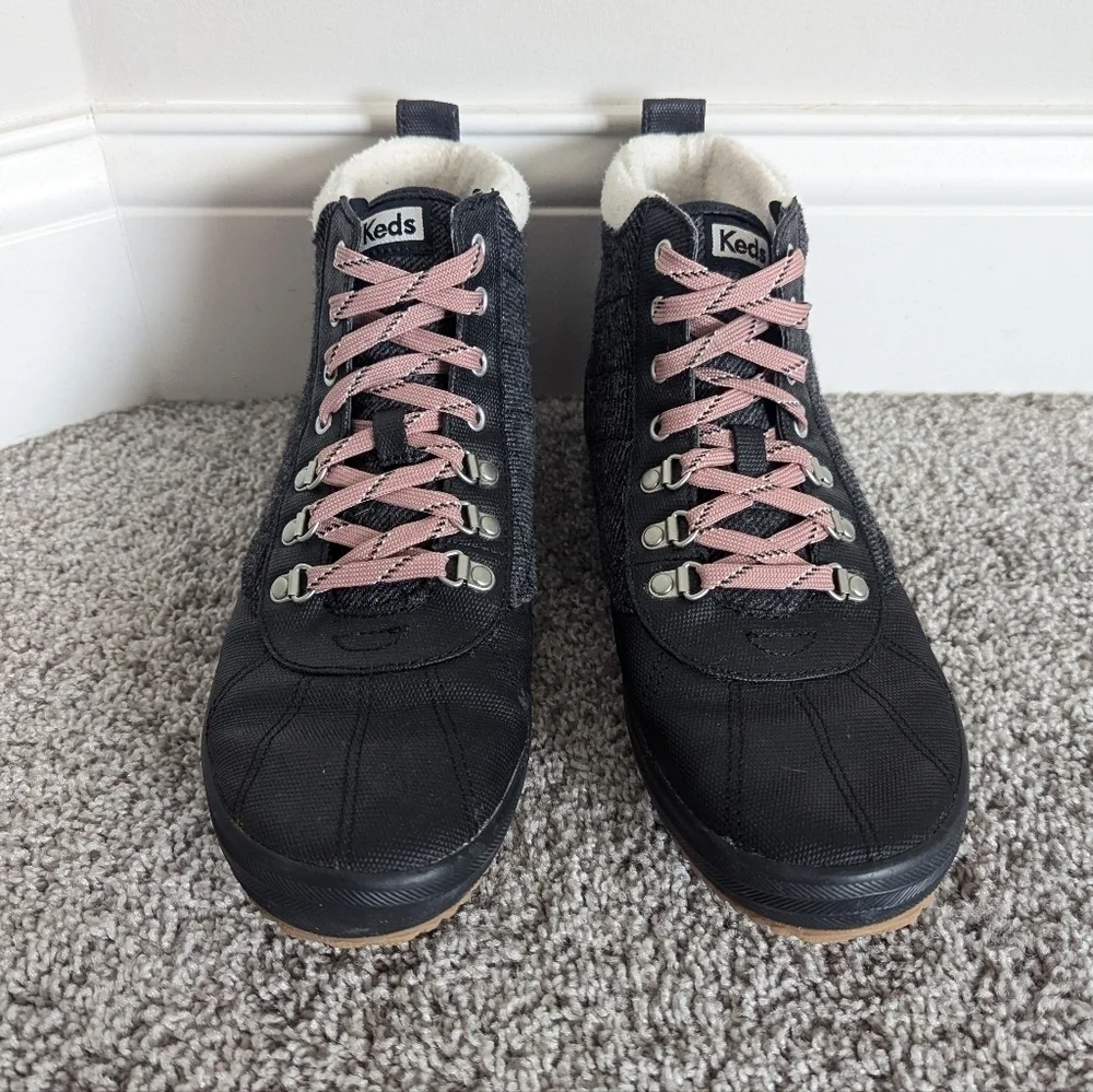 Keds Scout Lined Quilted Ankle Boot sz 11